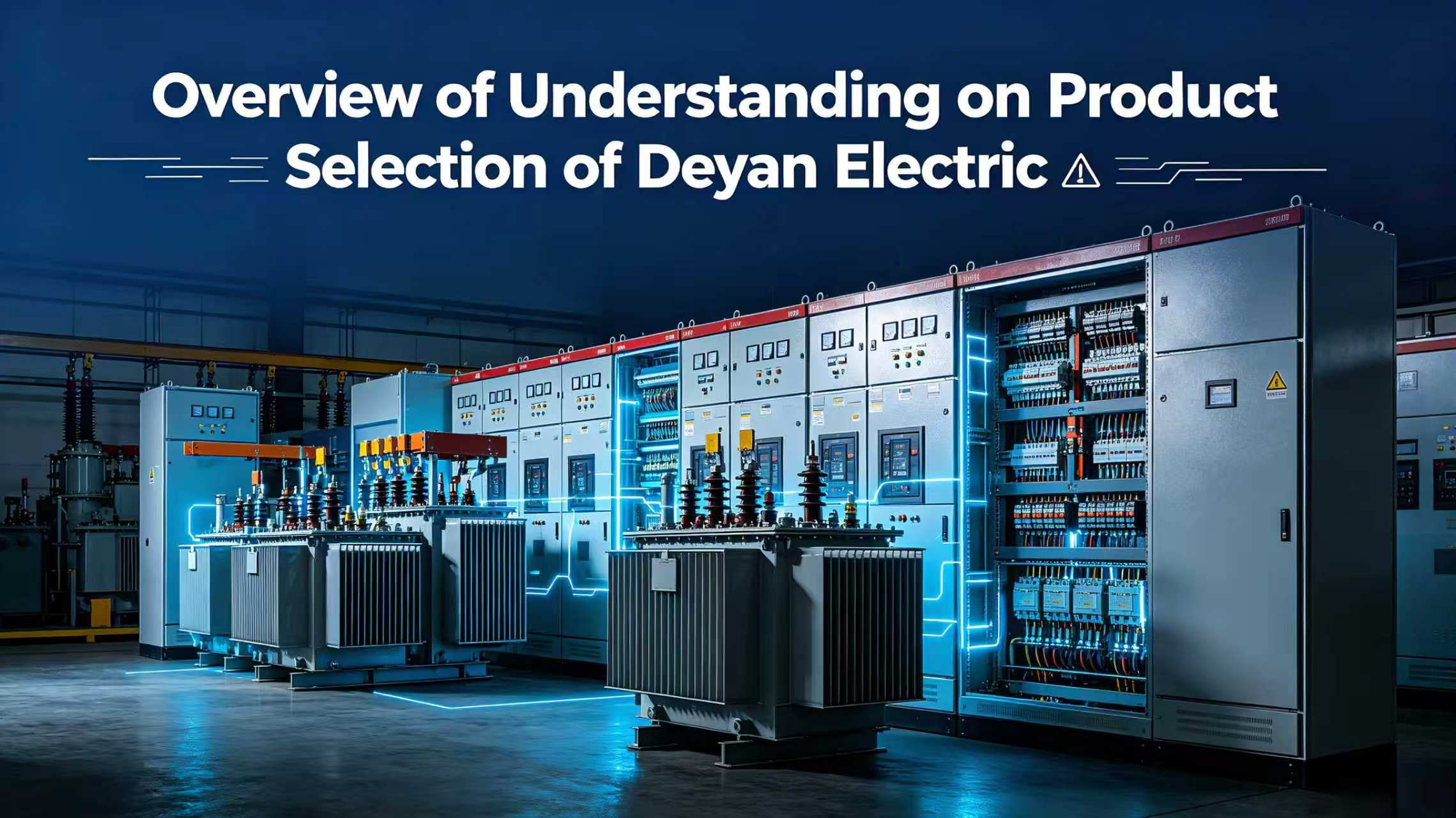 Преглед на разбирање за избор на производ на Deyan Electric