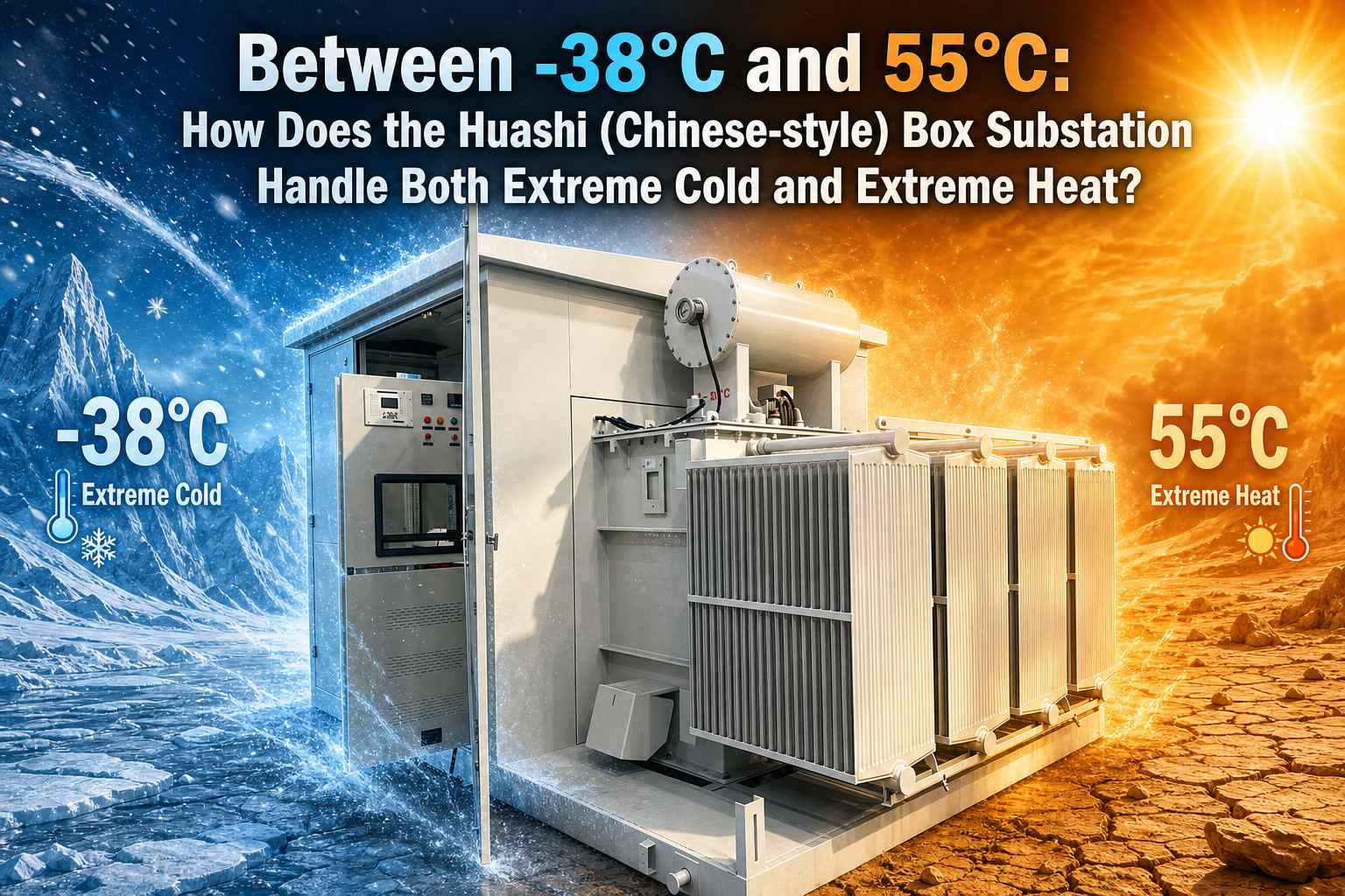 Помеѓу -38°C и 55°C: Како функционира трафостаницата Huashi (во кинески стил)
